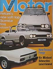 Motor magazine 1980 for sale  Delivered anywhere in Ireland