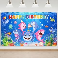 Mocsicka shark birthday for sale  Delivered anywhere in USA 
