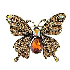 Selovo butterfly brooch for sale  Delivered anywhere in UK