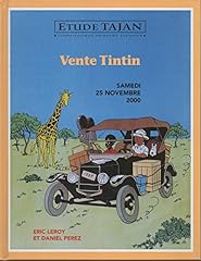 Catalogue tintin etude d'occasion  Livré partout en France