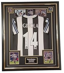 David ginola signed for sale  Delivered anywhere in UK