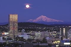 Portland skyline moon for sale  Delivered anywhere in USA 