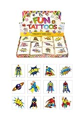 Superhero temporary tattoos for sale  Delivered anywhere in UK