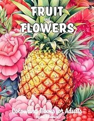 Fruit flowers colouring for sale  Delivered anywhere in UK