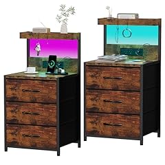 Szlhanjz nightstands set for sale  Delivered anywhere in USA 