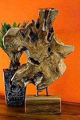 Kinaree teak scultura usato  Spedito ovunque in Italia 