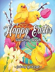 Happy easter coloring for sale  Delivered anywhere in USA 