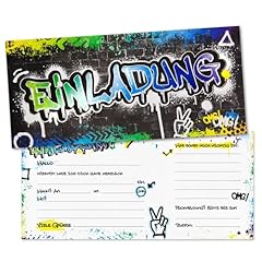 Younikat graffiti einladungska gebraucht kaufen  Wird an jeden Ort in Deutschland