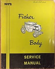 1972 fisher body for sale  Delivered anywhere in USA 