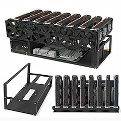 Used, 8 GPU Open Air Mining Rig Frame Mining Case Rack Motherboard for sale  Delivered anywhere in UK