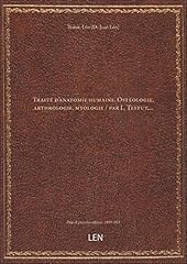 Traité anatomie humaine. d'occasion  Livré partout en France