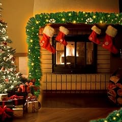 Christmas garland christmas for sale  Delivered anywhere in UK