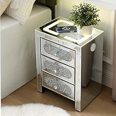 Cosvalve silver nightstand for sale  Delivered anywhere in USA 