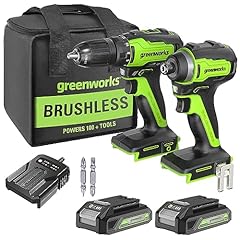 Greenworks trapano avvitatore usato  Spedito ovunque in Italia 