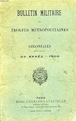 Bulletin militaire troupes d'occasion  Livré partout en France