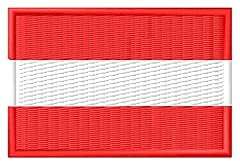 écusson brodé drapeau d'occasion  Livré partout en France