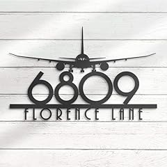 Personalized airplane address for sale  Delivered anywhere in USA 