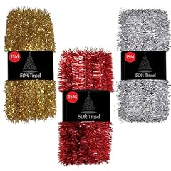 50ft tinsel garland for sale  Delivered anywhere in UK