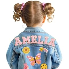 Personalized denim jacket for sale  Delivered anywhere in USA 