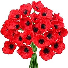 Pcs artificial red for sale  Delivered anywhere in USA 