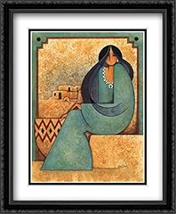 Mujer turquesa matted for sale  Delivered anywhere in USA 
