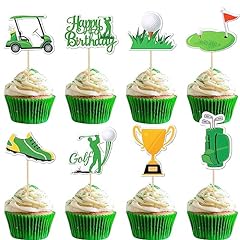 Pcs golf cupcake for sale  Delivered anywhere in USA 