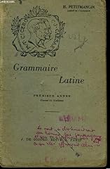 Grammaire latine. premiere d'occasion  Livré partout en France