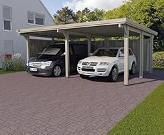 Weka flachdach doppelcarport gebraucht kaufen  Wird an jeden Ort in Deutschland