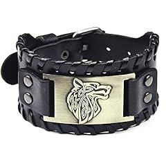 Genuine leather wolf for sale  Delivered anywhere in UK