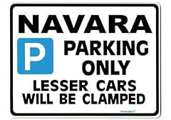 Navara parking sign for sale  Delivered anywhere in UK