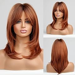 Auburn wigs women for sale  Delivered anywhere in UK