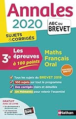 Annales abc brevet d'occasion  Livré partout en France