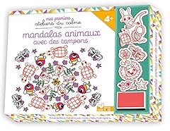 Mandalas animaux tampons d'occasion  Livré partout en France
