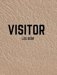 Visitor log book for sale  Delivered anywhere in UK