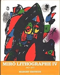 lithographie miro d'occasion  Livré partout en France