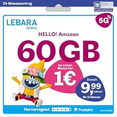 Lebara handytarif hello gebraucht kaufen  Wird an jeden Ort in Deutschland