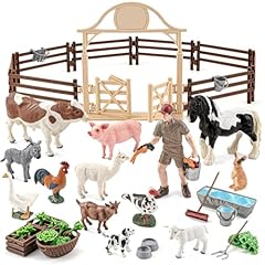 42pcs farm animals for sale  Delivered anywhere in USA 