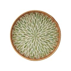 Round rattan tray for sale  Delivered anywhere in USA 