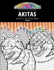 Akitas adult coloring for sale  Delivered anywhere in Ireland