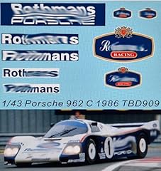 Decals porsche 962 d'occasion  Livré partout en France