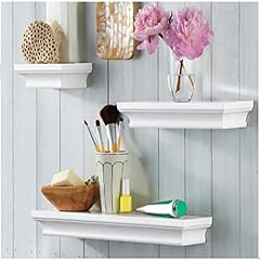 Ahdecor white floating for sale  Delivered anywhere in UK