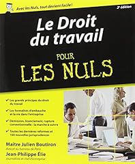 Droit travail nuls d'occasion  Livré partout en France