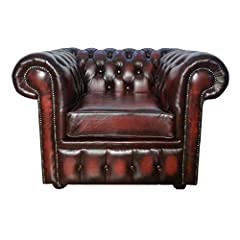 Chesterfield antique oxblood for sale  Delivered anywhere in UK