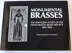 Monumental brasses portfolio for sale  Delivered anywhere in UK