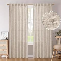Bgment linen curtains for sale  Delivered anywhere in USA 