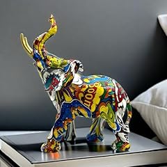 Colorful elephant statue for sale  Delivered anywhere in USA 