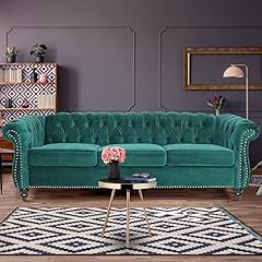 Chesterfield sofa velvet for sale  Delivered anywhere in USA 