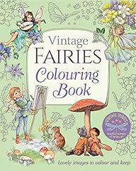Vintage fairies colouring for sale  Delivered anywhere in UK