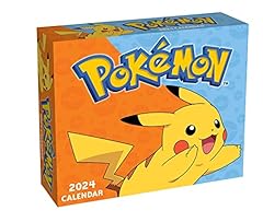 Pokémon 2024 calendar usato  Spedito ovunque in Italia 