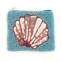Seashell beaded pouch for sale  Delivered anywhere in USA 